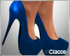 C classic blue heels