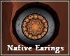 Native Tunnel Earrings