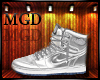MGD:. Silver Air Jordans
