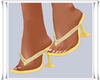Diva Yellow Heels