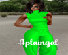 Green Silk Top