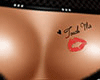 Touch Me  Breast Tattoo
