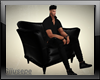 G Leather Pose Chair