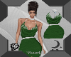 Green Cocktail Dress