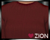Crimson Crop Sweater