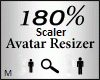 Avatar Scaler 180% Male