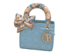 CD Lady bag blue
