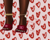 Double C sweetheart heel
