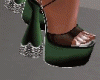 ♥ Green Chic Heels