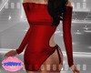 {S} Red Skimpy Dress