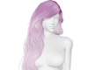 White Pink Wavy Ombre