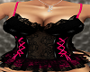 vixen corset hot pink