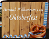 Oktoberfest Willkommen
