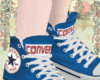 FOX blue converse