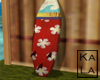 !A Red surfboard