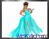 Teal Starlight Gown