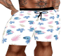 Stich swim shorts