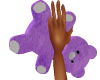 Purple Teddy Bear Toy