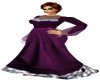 Curvy Purple Celtic Gown