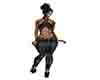 woman in black avatar