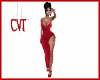 Vest. Femme Fatale Red