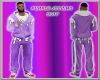 PURPLE TRACK SUIT