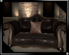 elegant leather sofa