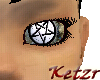 Hazel Eyes w/ Pentagram