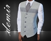 vest shirt gray