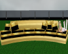 ~MNY~ Gold/Black Couch