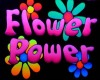 Flower power Club neon