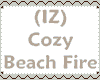 (IZ) Cozy Beach Fire