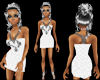 JERSEYGURL WHITE DRESS