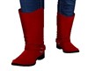 RED COWGIRL BOOTS