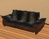  Wood and Leather Futon