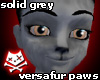 Grey Versafur Paws (F)