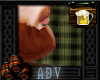 Goth auburn beard