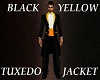 Black Yellow Tux Jacket