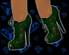 SL Beauty Shoe Emerald