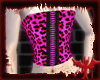 pink leopard corset