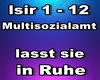 Lasst sie in Ruhe
