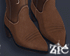 Cowboy Boots Brown