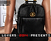 Versace Back Bag. -BLK