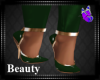 Be Drea Heels Green