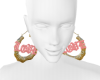 PINK LOVE DOORKNOCKERS