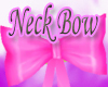 !!*Birght Pink Neck Bow