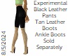 [BB] Leather Pants Tan B