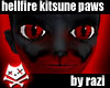 Hellfire Kitsune Paws
