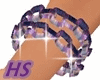 (R/L)(M)Purple Bracelets