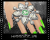 *MD*Dainty Ring|Smerald